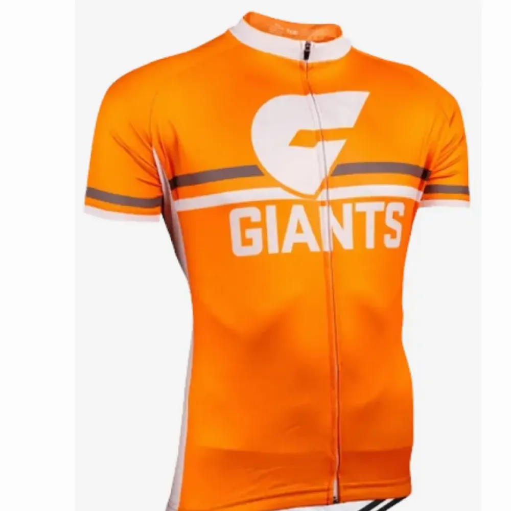 AFL Greater Western Sydney Giants Short Sleeve Cycling Jerseys