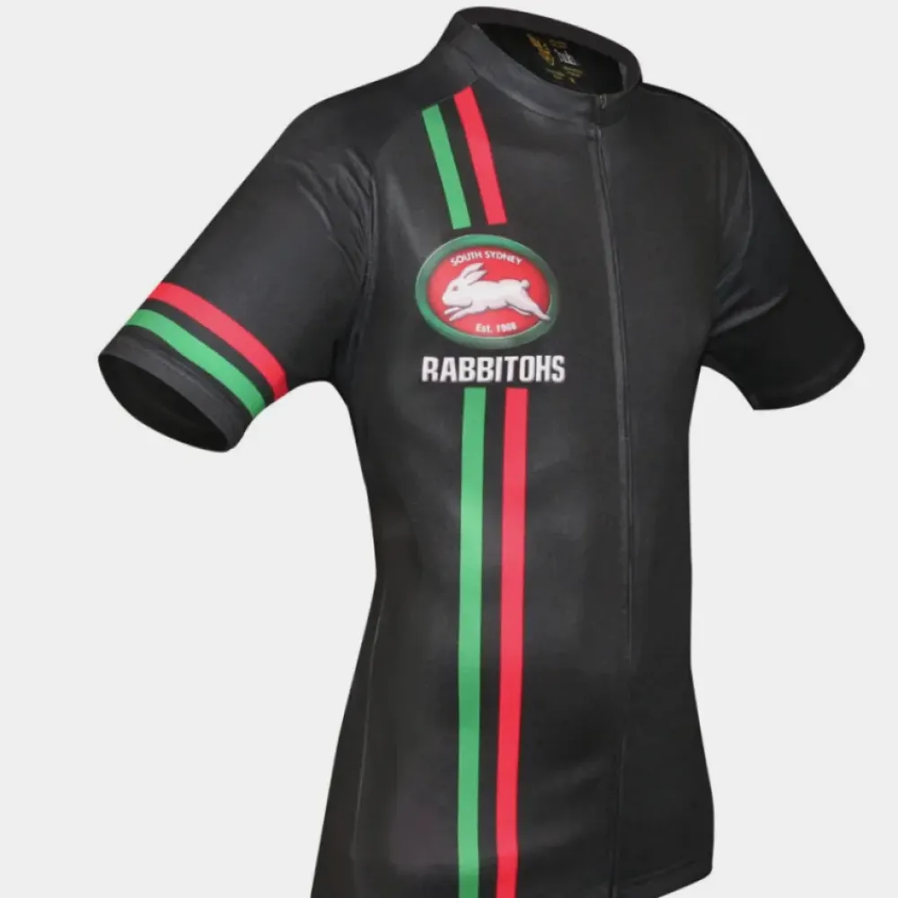 NRL South Sydney Rabbitohs Short Sleeve Cycling Jerseys