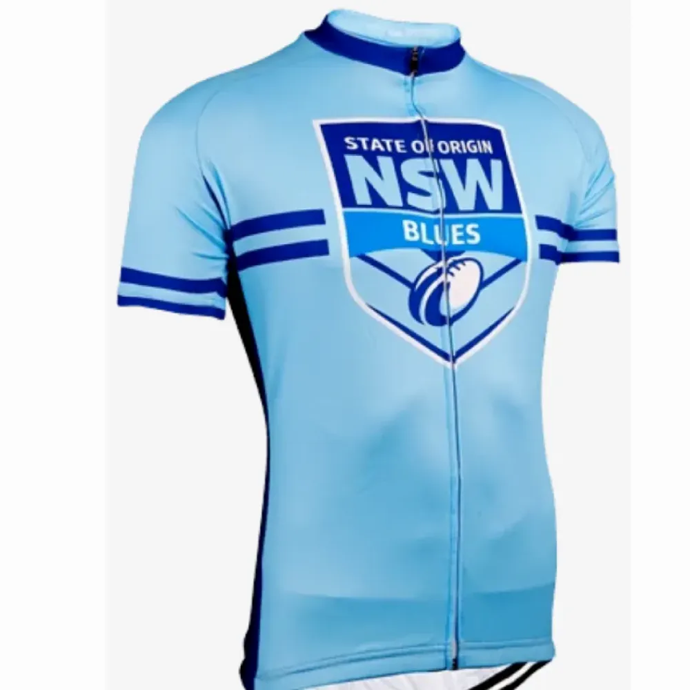 NSW New South Wales Blues State Cycling Jerseys
