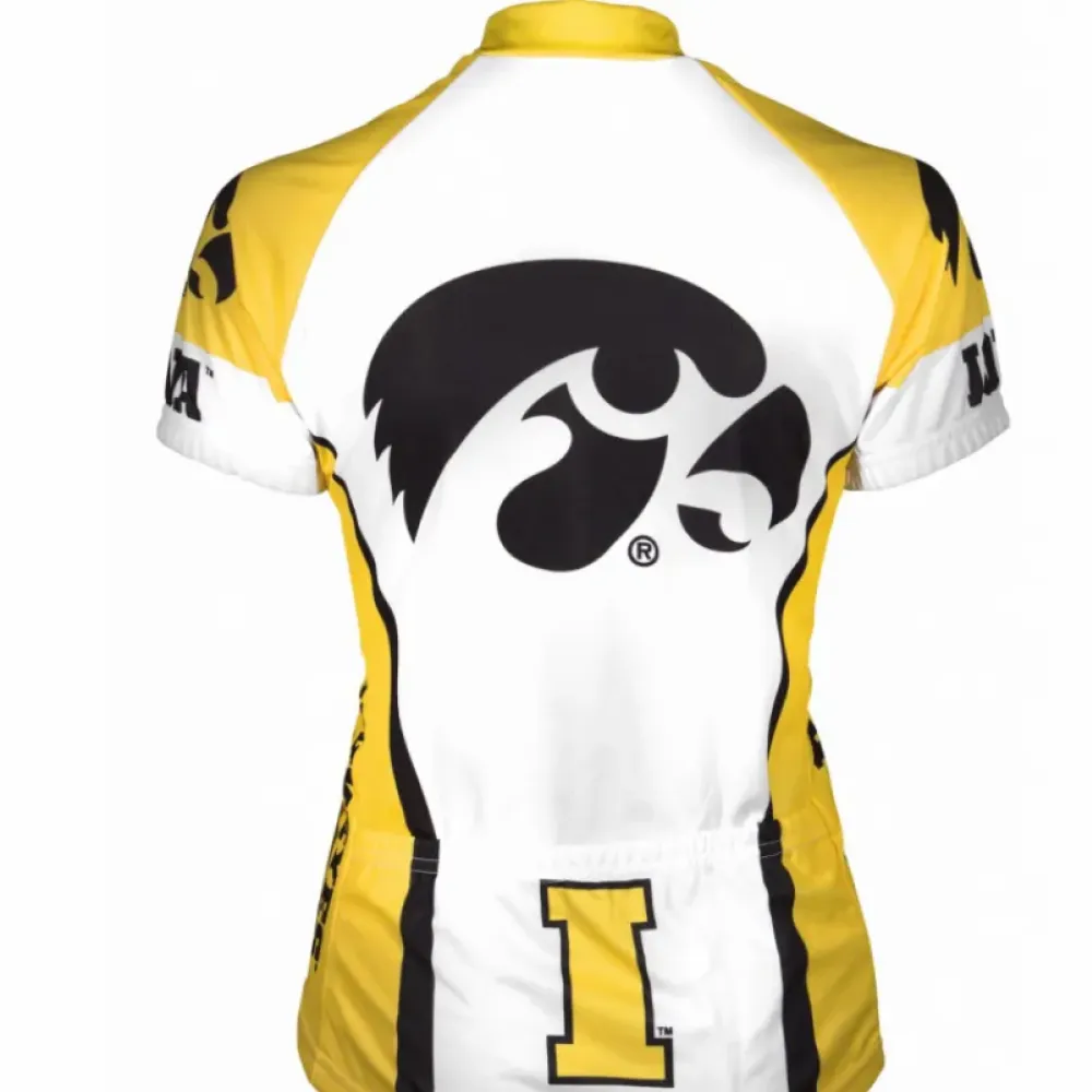 Iowa Hawkeyes Womens Cycling Jersey