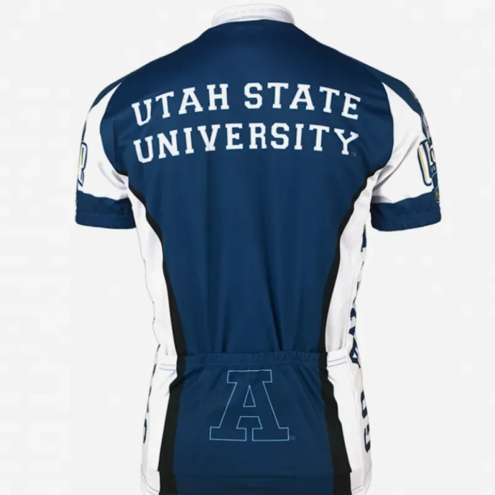 NCAA USU Utah State University Aggies Cycling Jerseys
