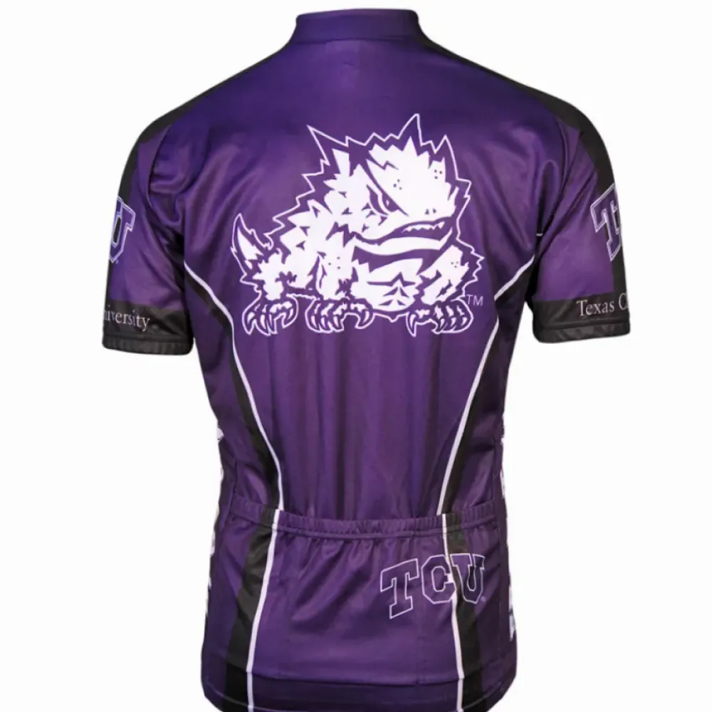 NCAA Texas Christian University TCU Horned Frogs Cycling Jerseys