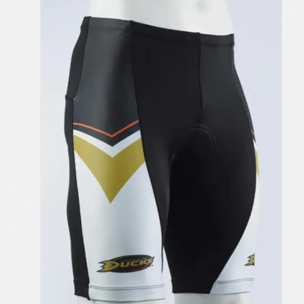 NHL Anaheim Ducks Cycling Jerseys Bib Shorts Arm Warmers