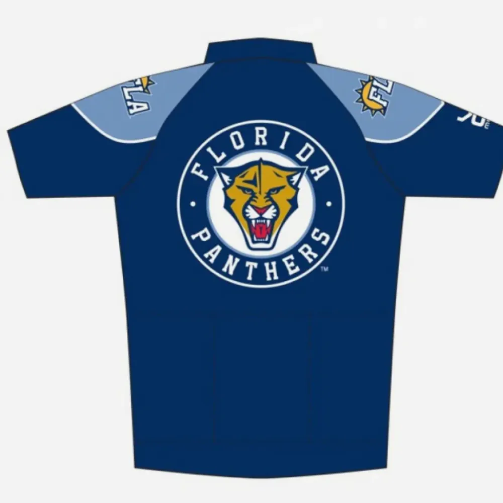 NHL Florida Panthers Cycling Jerseys Bib Shorts Arm Warmers