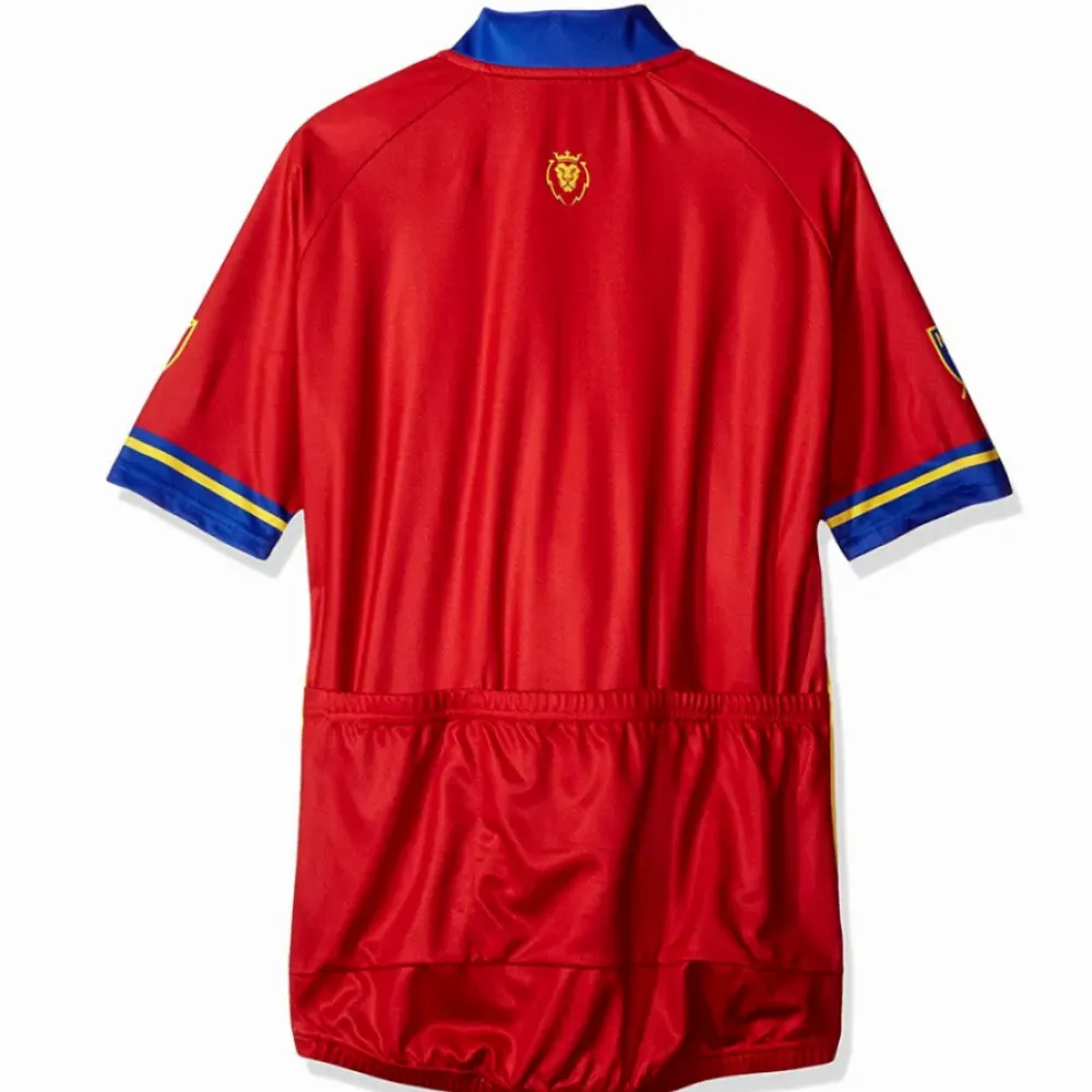 MLS Real Salt Lake Short Sleeve Cycling Jerseys Red