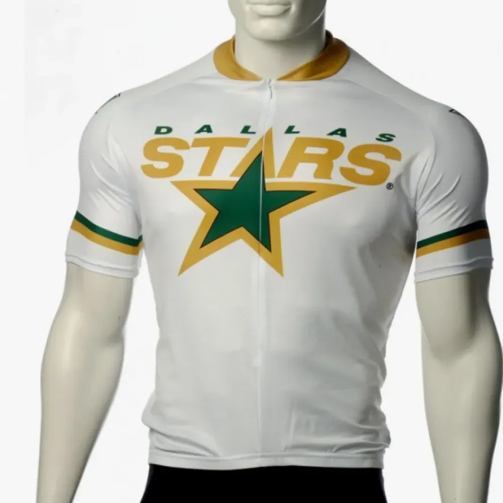 NHL Dallas Stars Cycling Jerseys Bib Shorts Arm Warmers